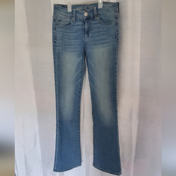 American Eagle Super Stretch Skinny Kick Jeans | 0 Regular - Picture 1 of 4